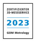 Zertifizierter 3D-Messeservice 2022 | GOM Metrology